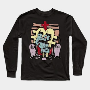 Capitalist Zombie Long Sleeve T-Shirt